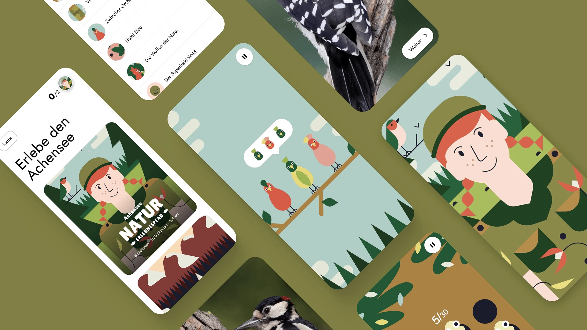 Achensee Natur Erlebnispfad - Spiele & Videos