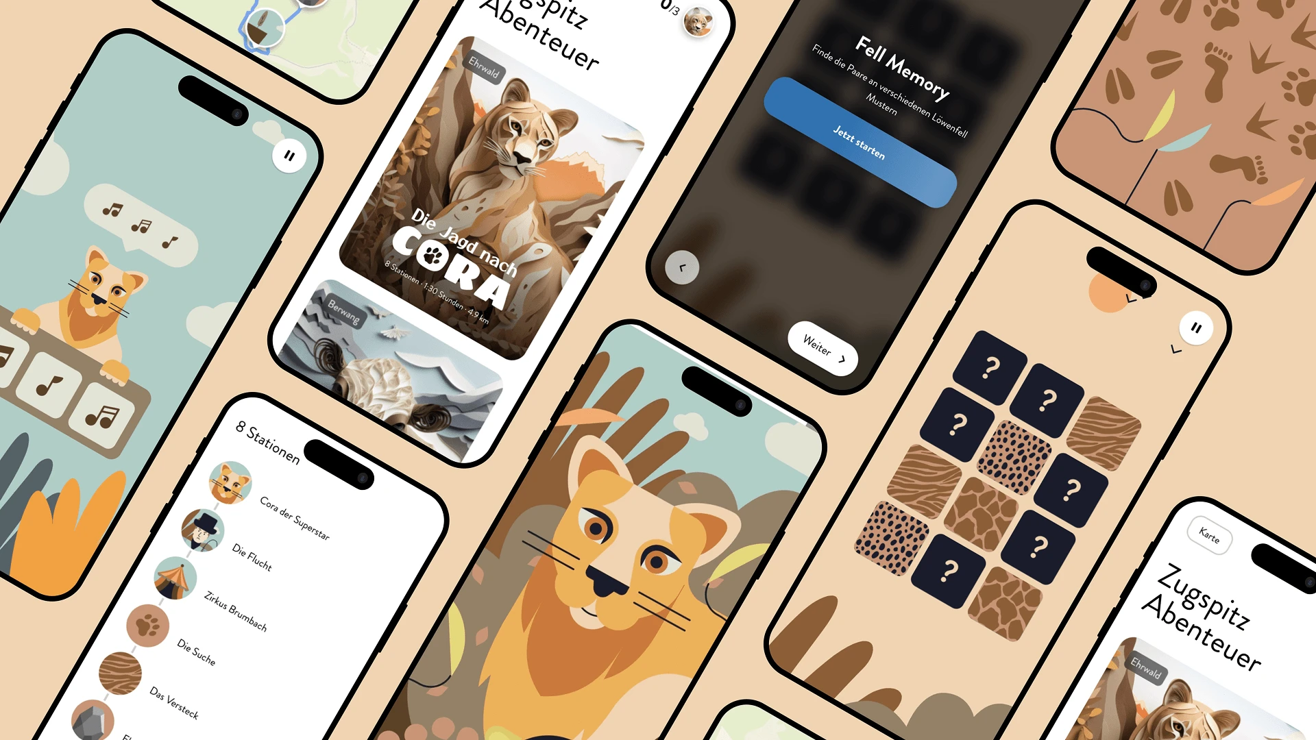 Die Jagd nach Cora - Digitaler Erlebnisweg in Ehrwald - Spiele & Videos