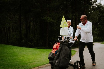 Christine Hackl (TVB Ötztal) und Michael Gstrein (Hotel Stern Oetz)