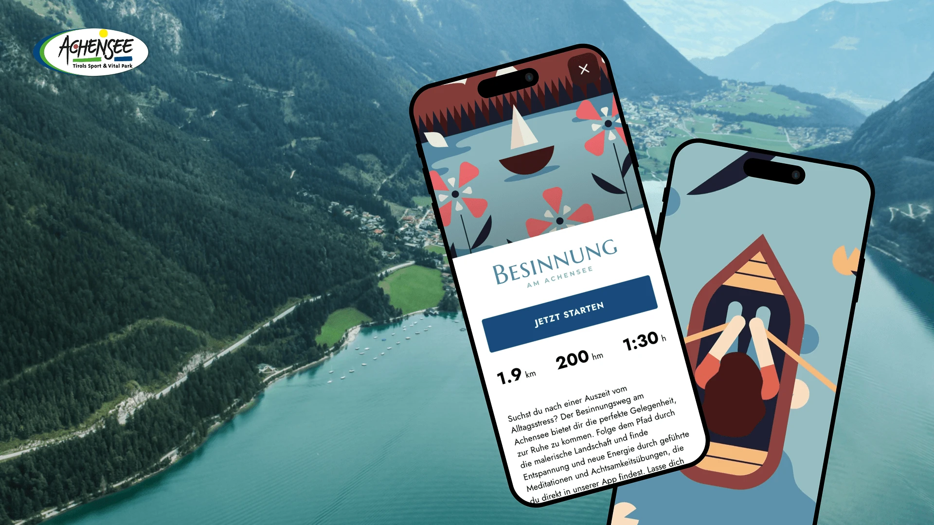 Besinnung am Achensee in der App
