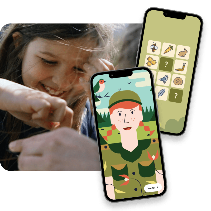 Familien-Lehrpfad in der App