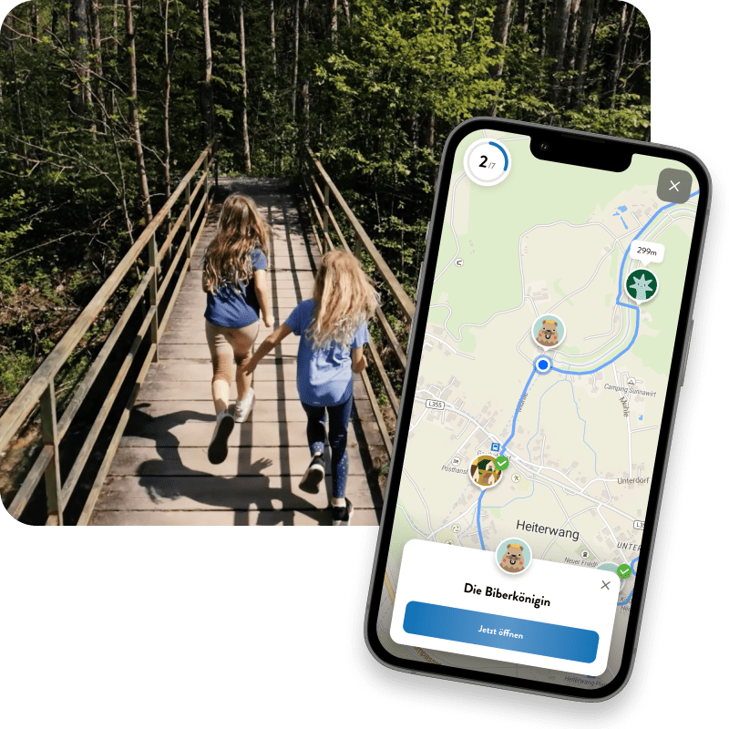 Individuell gebrandete Erlebnisroute für Hotels